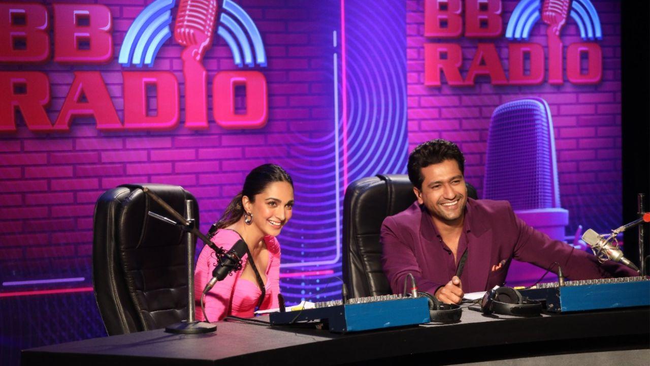 Vicky Kaushal and Kiara Advani turn RJs for Salman Khan's ‘Weekend Ka Vaar’ on COLORS 'Bigg Boss 16'. 